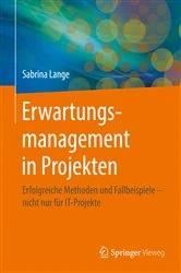 Book cover of Erwartungsmanagement in Projekten by Sabrina Lange