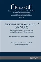 Book cover of «Erwerbt euch Weisheit, …» (Sir 51,25) by Bernd Feininger