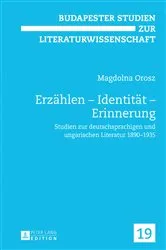 Book cover of Erzaehlen – Identitaet – Erinnerung by Magdolna Orosz