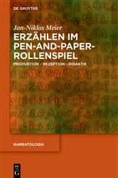 Book cover of Erzählen im Pen-and-Paper-Rollenspiel by Jan-Niklas Meier