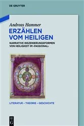 Book cover of Erzählen vom Heiligen by Andreas Hammer