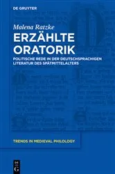 Book cover of Erzählte Oratorik by Malena Ratzke