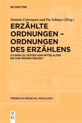 Book cover of Erzählte Ordnungen – Ordnungen des Erzählens by Daniela Fuhrmann