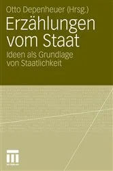 Book cover of Erzählungen vom Staat by Otto Depenheuer