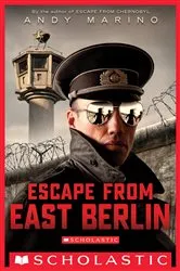 Book cover of Escape from East Berlin (Escape From #2) by Andy Marino