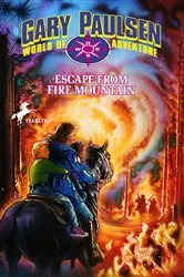 Book cover of Escape from Fire Mountain by Gary Paulsen
