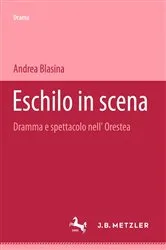 Book cover of Eschilo in scena by Andrea Blasina