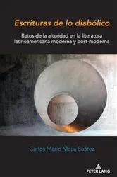 Book cover of Escrituras de lo diabólico by Carlos Mario Mejía Suárez