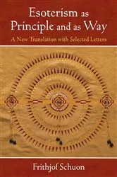 Book cover of Esoterism as Principle and as Way by Frithjof Schuon