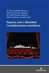 Book cover of Espacio, arte e identidad. Consideraciones semióticas by María Isabel Morales Sanchez
