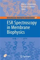 Book cover of ESR Spectroscopy in Membrane Biophysics by Marcus A. Hemminga