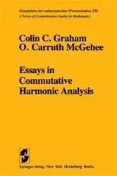 Book cover of Essays in Commutative Harmonic Analysis by Unknown
