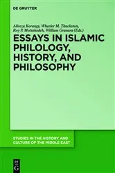 Book cover of Essays in Islamic Philology, History, and Philosophy by Alireza Korangy