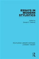 Book cover of Essays in Modern Stylistics by Donald Freeman
