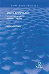 Book cover of Essays, Lectures, Etc by Nathaniel William Taylor