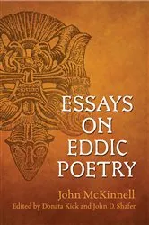 Book cover of Essays on Eddic Poetry by John McKinnell