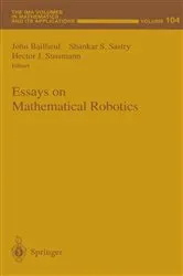 Book cover of Essays on Mathematical Robotics by John Baillieul