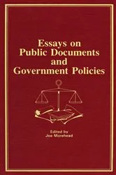 Book cover of Essays on Public Documents and Government Policies by Peter Gellatly
