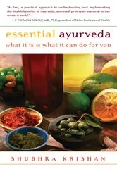 Book cover of Essential Ayurveda by Shubhra Krishan