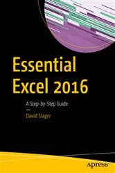 Book cover of Essential Excel 2016 by David Slager