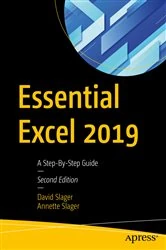 Book cover of Essential Excel 2019 (2nd ed.) by David Slager
