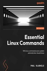 Book cover of Essential Linux Commands by Paul Olushile