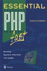 Book cover of Essential PHP fast by Simon Stobart