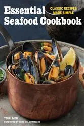 Book cover of Essential Seafood Cookbook by Terri Dien