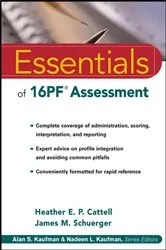 Book cover of Essentials of 16PF Assessment by Heather E. P. Cattell