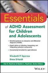Book cover of Essentials of ADHD Assessment for Children and Adolescents by Elizabeth P. Sparrow