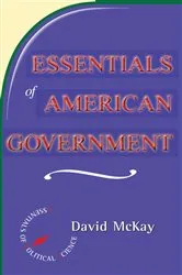 Book cover of Essentials Of American Politics by Unknown