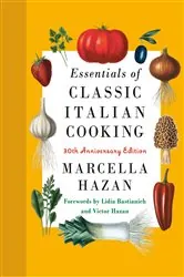 Book cover of Essentials of Classic Italian Cooking by Marcella Hazan