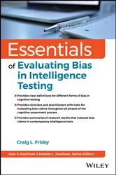 Book cover of Essentials of Evaluating Bias in Intelligence Testing by Craig L. Frisby