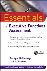 Book cover of Essentials of Executive Functions Assessment by George McCloskey