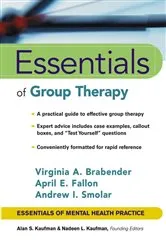 Book cover of Essentials of Group Therapy by Virginia M. Brabender