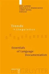 Book cover of Essentials of Language Documentation by Unknown