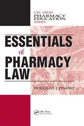 Book cover of Essentials of Pharmacy Law by Douglas J. Pisano