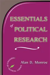 Book cover of Essentials Of Political Research by Alan Monroe