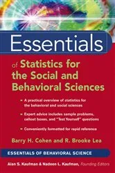 Book cover of Essentials of Statistics for the Social and Behavioral Sciences by Barry H. Cohen