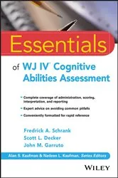Book cover of Essentials of WJ IV Cognitive Abilities Assessment by Fredrick A. Schrank