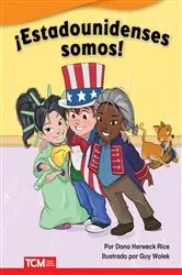 Book cover of ¡Estadounidenses somos! by Dona Herweck Rice