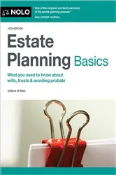 Book cover of Estate Planning Basics (13th ed.) by Editors of Nolo