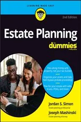Book cover of Estate Planning For Dummies (2nd ed.) by Jordan S. Simon