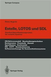 Book cover of Estelle, LOTOS und SDL by Dieter Hogrefe
