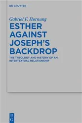 Book cover of Esther against Joseph’s Backdrop by Gabriel Fischer Hornung