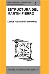 Book cover of Estructura del Martín Fierro by Carlos Albarracín-Sarmiento