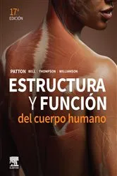 Book cover of Estructura y función del cuerpo humano (17th ed.) by Kevin T. Patton PhD