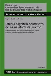 Book cover of Estudio cognitivo-contrastivo de las metáforas del cuerpo by Unknown
