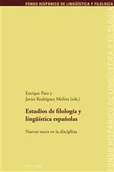 Book cover of Estudios de filología y lingueística españolas by Unknown