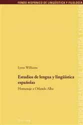 Book cover of Estudios de lengua y lingueística españolas by Juan Pedro Sanchez Méndez